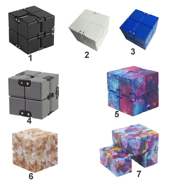Infinity Cube Mini Stress Relief Fidget Cube Toys - Picture 6 of 6